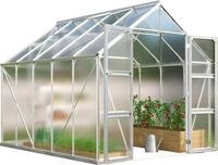 Gew&auml;chshaus VITAVIA "Domus 8300", silber (silberfarben), B:257cm H:253,9cm T:325cm,