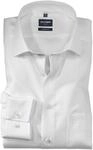 Businesshemd OLYMP "Luxor modern fit", Herren, Gr. 39, N-Gr, beige (hellbeige), Web,