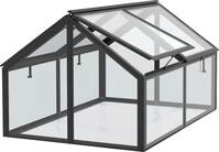 Hochbeet VITAVIA "Zola", schwarz, B:89cm H:71,3cm T:124,3cm, Pflanzgef&auml;&szlig;e,