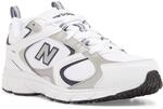 Sneaker NEW BALANCE "408", M&auml;dchen, Gr. 42,5, wei&szlig; (nb wei&szlig;), Synthetik, Textil,