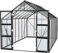 Gew&auml;chshaus VITAVIA "Domus 11500", schwarz, B:257cm H:253,9cm T:449cm,