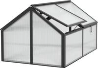 Fr&uuml;hbeet VITAVIA "Zola", schwarz, B:89cm H:71,3cm T:124,3cm, Pflanzgef&auml;&szlig;e,