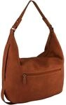 Hobo GABOR "Malu", Damen, Gr. B/H/T: 38,5cm x 34,5cm x 10cm, braun (cognac 2),