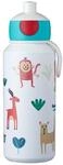 Trinkflasche MEPAL "Trinkflasche Campus 400 ml", bunt (animal friends), 400ml,
