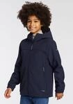 Softshelljacke ICEPEAK "ICEPEAK KONAN JR", Kinder, Gr. 128 (122), blau (dunkelblau1),