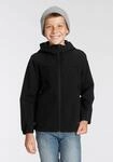 Softshelljacke ICEPEAK "ICEPEAK KONAN JR", Kinder, Gr. 140, schwarz, Softshell,