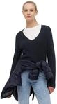 Strickpullover MARC O'POLO, Damen, Gr. S, blau (marine), Grobstrick,...