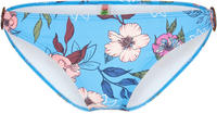 Bikini-Hose S.OLIVER "Maya", Damen, Gr. 40, N-Gr, blau (blau, bedruckt), Polyamid,
