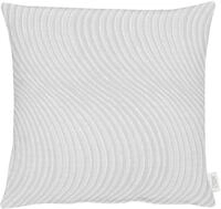 Dekokissen APELT "2913" Gr. 1, grau (hellgrau, gemustert), B:40cm L:40cm, Kunstfaser,