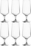 Bierglas LEONARDO "PUCCINI", transparent (klar), H:19cm &Oslash;:7,3cm, Kristallglas,