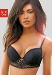 Push-up-BH LASCANA "BH mit B&uuml;gel, Spitzen-BH, als Dessous-Set kombinierbar", Damen,