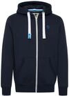 Kapuzensweatjacke SOLID "Kapuzensweatjacke SDBennZip", Herren, Gr. M, blau...