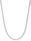 Collierkettchen ENGELSRUFER "Rolokette 2,0 mm breit" Gr. 60, silber (silberfarben),