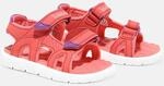 Sandale TIMBERLAND "PERKINS ROW BACKSTRAP SANDAL", M&auml;dchen, Gr. 30, rot (cayenne),