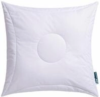 Baumwollkissen FAN "Klima Active Plus", wei&szlig;, B:80cm L:80cm, Bezug: 100% Baumwolle,