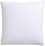 Federkopfkissen RIBECO "Emily", wei&szlig;, B:80cm L:80cm, Bezug: 100% Baumwolle.