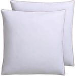 G&auml;nsefederkopfkissen RIBECO "Kalle", wei&szlig;, B:80cm L:80cm, Bezug: 100% Baumwolle.