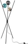 TRIO LEUCHTEN Stehlampe "Lance", bunt (schwarz, bunt), 3, &Oslash; 60cm H: 156cm, 1 Stk.,