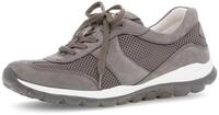 Sneaker ROLLINGSOFT, M&auml;dchen, Gr. 38, grau (braun), Nubukleder, Textil, Schuhe