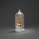 LED Laterne KONSTSMIDE "Weihnachtsdeko", wei&szlig;, B:12,5cm H:27,2cm L:12,5cm T:12,5cm,