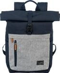Freizeitrucksack TRAVELITE "BASICS Rollup Rucksack", Damen, Gr. B/H/T: 37cm x 60cm x