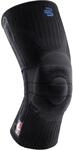 Kniebandage BAUERFEIND "NBA Sports Knee Support", Gr. M, schwarz, Obermaterial: 57%