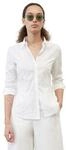 Hemdbluse MARC O'POLO "Blouse, kent collar, long sleeved, slim fit, classic style",