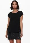 Kurzarmbluse ONLY "ONLVIC &ndash; feminines Blusenshirt in lockerer Form", Damen, Gr. 44,