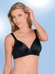 T-Shirt-BH NATURANA, Damen, Gr. 90, Cup A, schwarz, 89% Polyamid, 11% Elasthan,