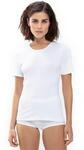 T-Shirt MEY "Emotion", Damen, Gr. 40, wei&szlig;, Feinripp, Obermaterial: 50%...