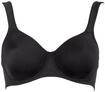 Bustier ROSA FAIA "BH Twin Underwired Bra 1er Pack", Damen, Gr. 90, Cup D, schwarz,