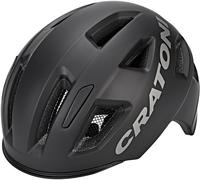 Fahrradhelm CRATONI "City Fahrradhelm C-Pure schwarz matt", schwarz, Helme, 100%