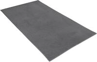 Strandtuch VOSSEN "Beach Club", grau (flanell), B:100cm L:180cm, Frotteevelours,