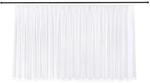 Gardine GERSTER "Jody" Gr. 2, wei&szlig;, B:450cm H:150cm, Voile, Polyester, Gardinen,