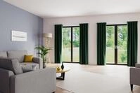 Verdunkelungsvorhang HOMING "Galdin" Gr. 1, gr&uuml;n, B:140cm H:245cm, Obermaterial:
