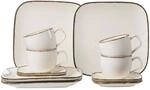 Geschirr-Set RITZENHOFF & BREKER "Kaffeeservice Casa 12er Set", beige (creme), 12