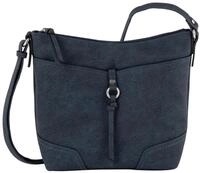 Umh&auml;ngetasche TOM TAILOR "Imeri", Damen, Gr. B/H/T: 28cm x 25cm x 8,5cm, blau,
