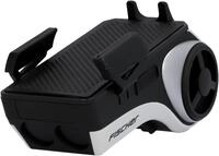 Fahrradhalter FISCHER FAHRRAD "Smartphone Halterung", schwarz (wei&szlig;, neutral),