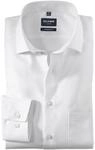 Businesshemd OLYMP "Luxor modern fit", Herren, Gr. 45, N-Gr, wei&szlig;, Web,