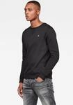 Sweatshirt G-STAR "Premium Core Pacior Sweat", Herren, Gr. S (44/46), schwarz...