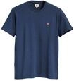 T-Shirt LEVI'S "T-Shirt Original Housemark Tee 1er Pack", Herren, Gr. S, blau,