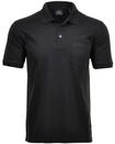 Poloshirt RAGMAN "Poloshirt Softknit-Polo", Herren, Gr. XXL, schwarz, Obermaterial: