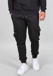 Cargohose ALPHA INDUSTRIES "Cotton Twill Jogger", Herren, Gr. M, N-Gr, schwarz,...