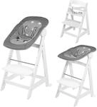 Hochstuhl ROBA "2-in-1 Set Born Up, Little Stars", Kinder, Gr. B/H/T: 54cm x 80cm x