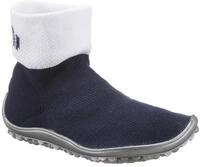 Barfu&szlig;schuh LEGUANO "LEGUANITO", M&auml;dchen, Gr. 26/27, blau (dunkelblau), Textil,