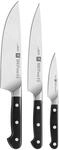 Messer-Set ZWILLING "Pro", silber (edelstahlfarben), Edelstahl 18/10,