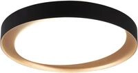 REALITY LEUCHTEN LED Deckenleuchte "Zeta", schwarz, 1, &Oslash; 49cm H: 7cm, Leuchten, LED