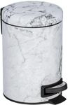 Kosmetikeimer WENKO "Onyx", schwarz, B:17cm H:25cm T:22,5cm, Stahl, M&uuml;lleimer,