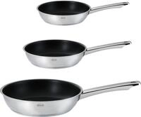 Pfannen-Set R&Ouml;SLE "MOMENTS", silber (silberfarben), &Oslash;:28cm, Pfannen, Pfannen-Set,