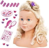 Schminkkopf BAYER "Super Model", beige (natur), Frisierk&ouml;pfe, KinderH:27cm,